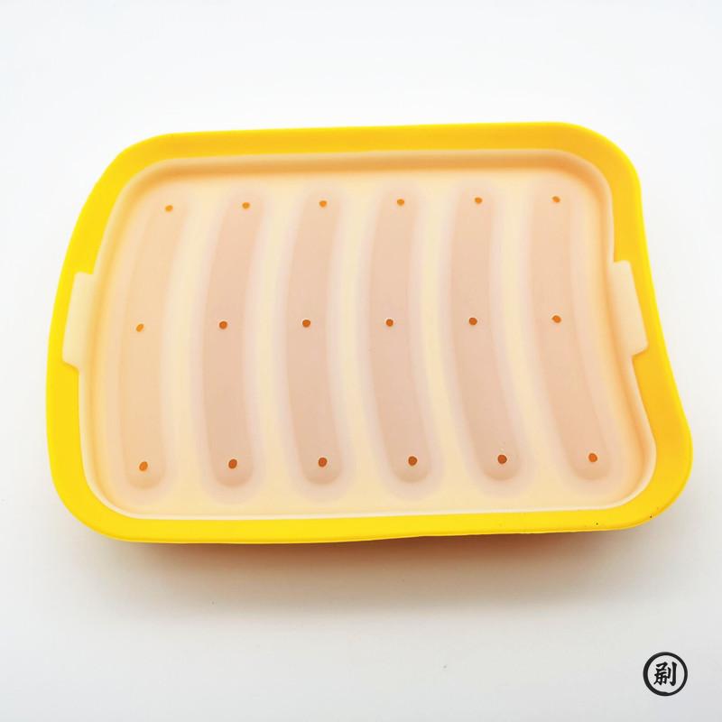 DIY Food Grade Silicone Sausage Mold Baby Food Supplement Tool Home Made Hot Dog Ham Sausage Baking Mold Sausage Mold