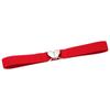 Love Heart Buckle Dress Decoration Decorative Waistband Waist Belts Waist Strap Elastic Belts