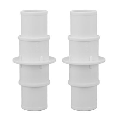 2pcs Pool Vacuum Hose Connector Couping Plastic 1‑1/4inch 1‑1/2inch Pool Hose Connector Couping for 
