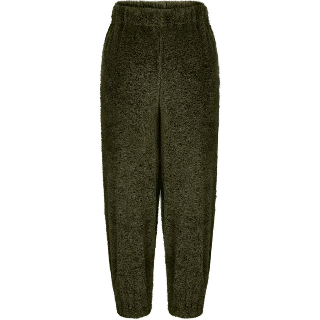 Ladies' Comfortable Loose Fashionable Casual Solid Color Pocket Home Pants