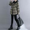 Mantel für Damen Verdickt Herbst Winter Windjacke Übergröße Wasserdicht Lässige Jacke