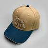 Hard Top Color Matching Letter Embroidery Baseball Cap Men'S And Women'S Sunshade Fashion Casual High Quality Versatile Cap