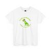 Funny Dinosaur T-shirt Sarcastic Anxiety Adult Humor Tee Unisex Cotton
