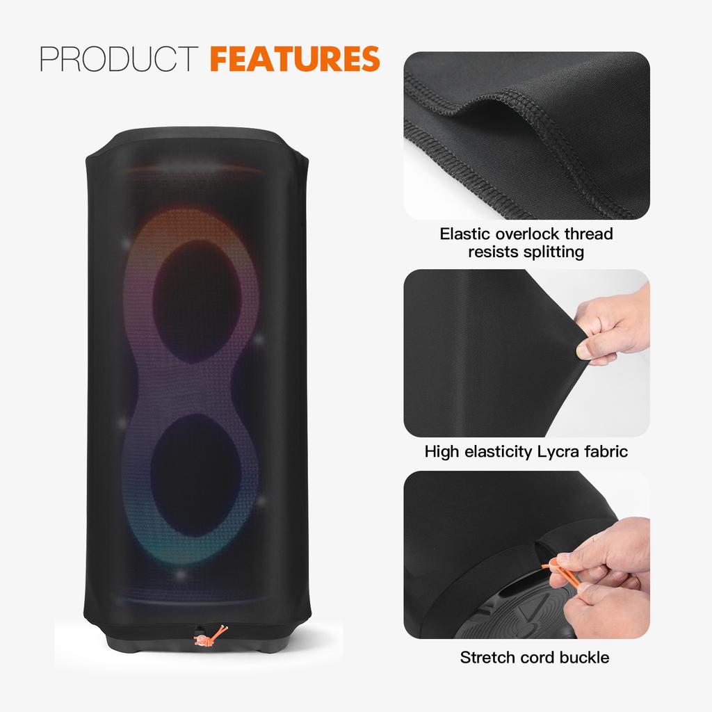 Portable Speaker Dust Case For JBL PARTYBOX 710 Speaker Storage Bag Party Speaker Carry Case Dustproof Protector Storage Cover