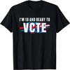 First Time Voter - 18th Birthday - Patriotic Election T-Shirt