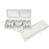 Mom Letter Shaped Empty Flower Box Eternal Soap Packaging Box Floral Packaging for DIY Present Decorations-44.5x15.5x9.7cm