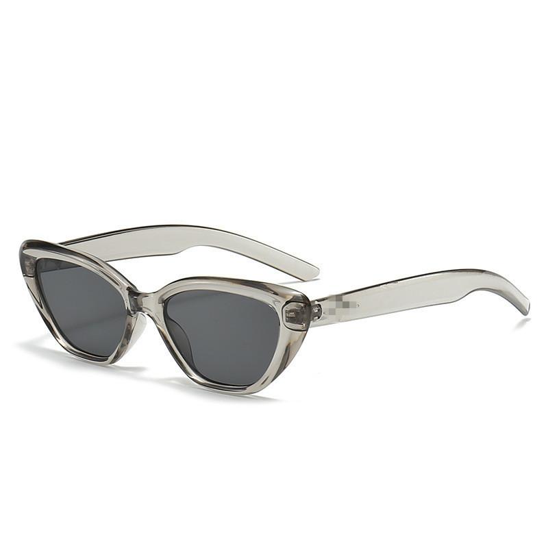 Sunglasses Light Luxury Cat Eye Star Polarized Sunglasses Punk Korean Tide Retro Street Shot In