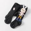 Girls' Thermal Leggings: 2020 New Style with Rabbit Design - Footed Baby and Toddler Tights for Spring and Autumn.