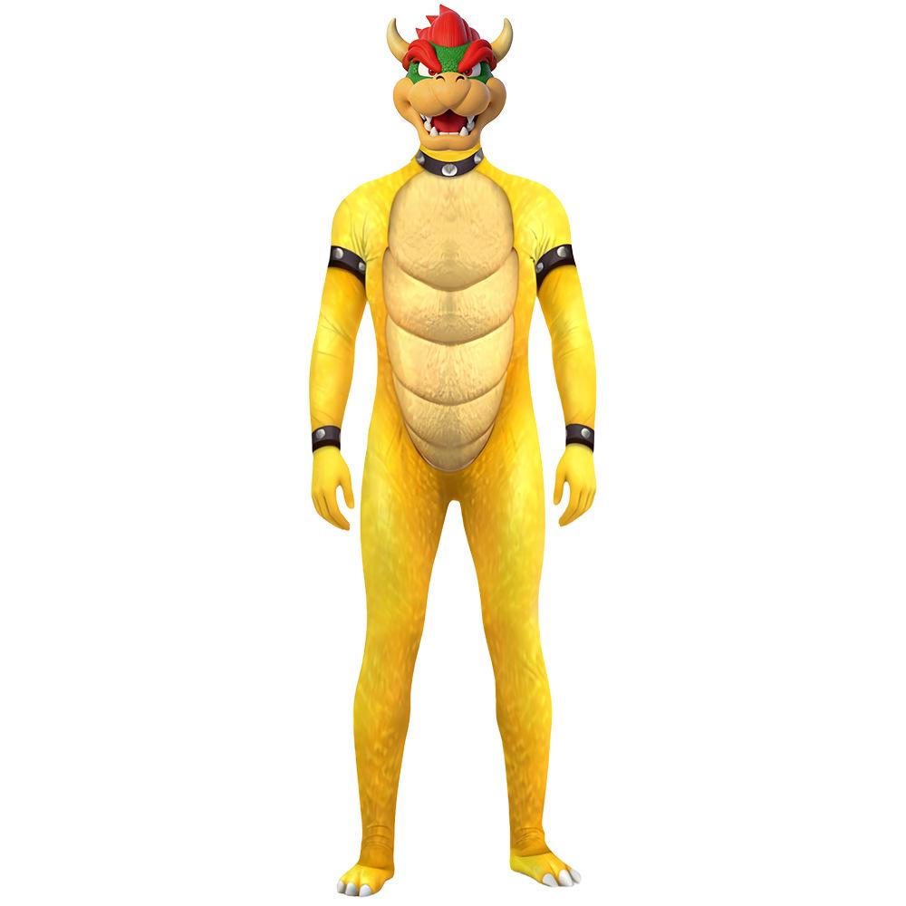 

Super Mario 3D Print Cosplay Jumpsuit for Halloween - Unisex Adult & Kids Child 140