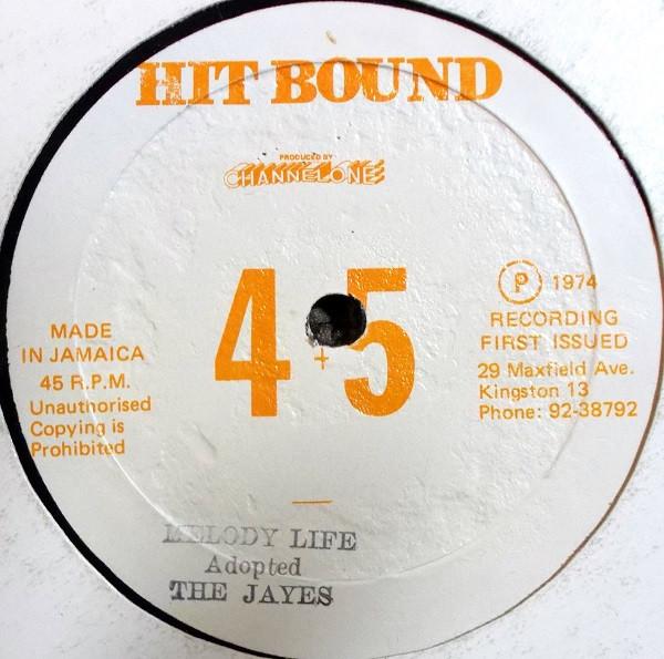 

12inch Record JAYS RANKING TREVOR Queen Majesty Melody Life NONE HIT BOUND Jamaica Reggae Ska Dub Used