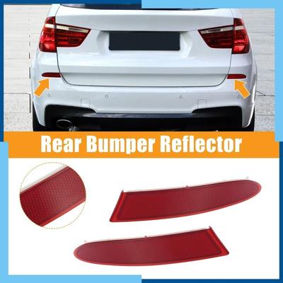 Rear Reflector Brake Light Turn Signal Lamp For BMW X3 F25 2011 2012 2013 2014 Reflective Strips 63147217315 63147217316