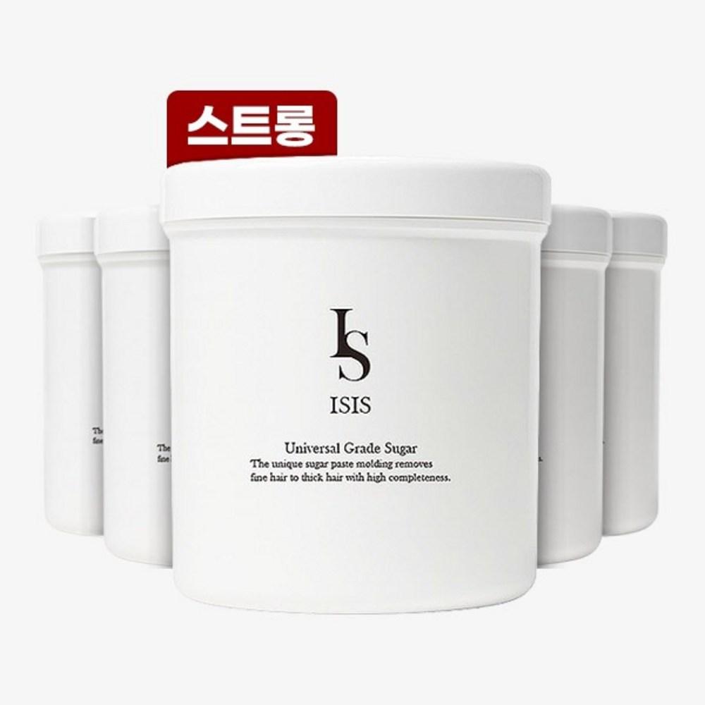 Isis Sugaring Waxing Paste Self Brazilian Strong Hair Removal Cream 1200g - For Thick Body Hair X 5 Pcs 1.2L