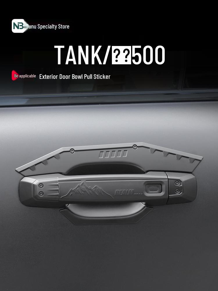 Tank 500 Hi4t/z Autotürgriffschale Dekoratives Kratzschutz-Aufkleber