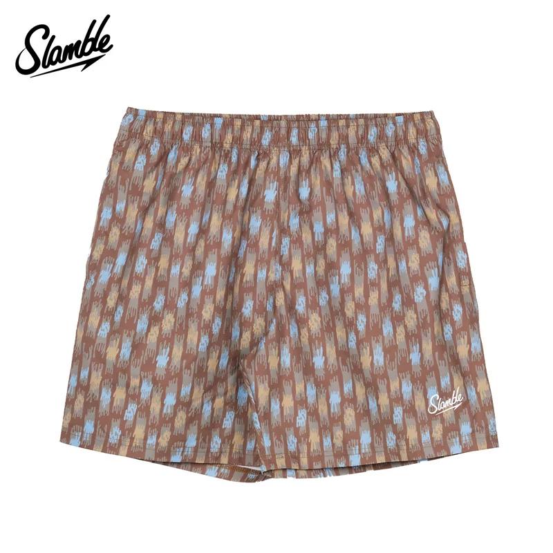 Slamble Full Printed Athleisure Men and Women Shorts
