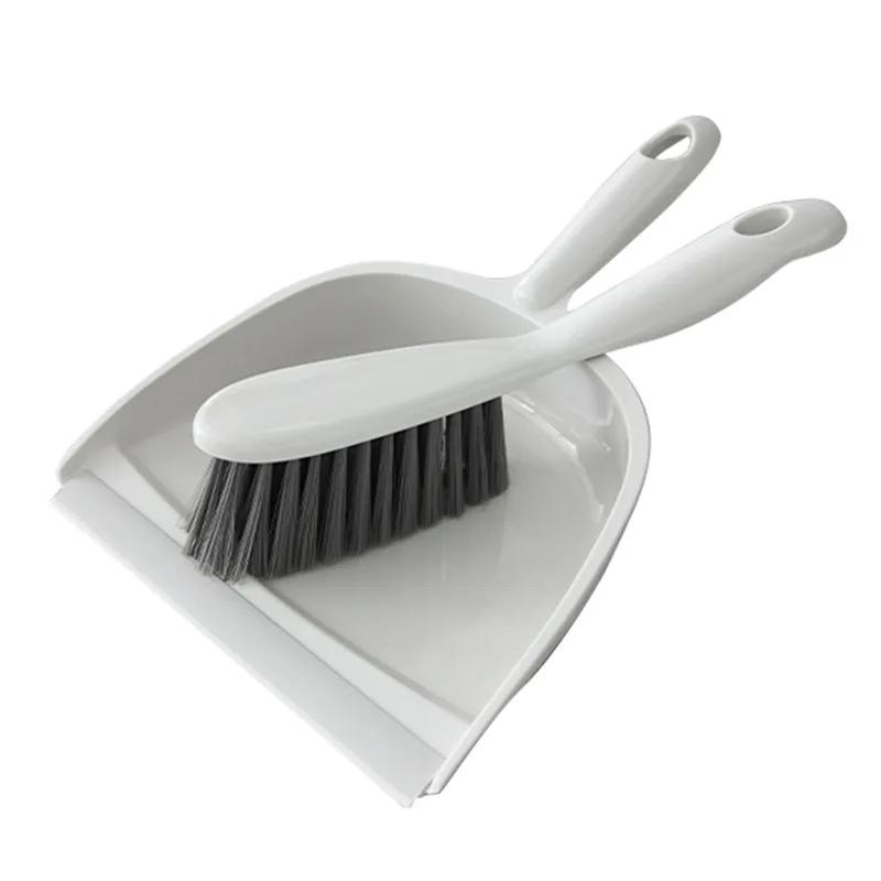 Mini Cleaning Dustpan and Brush Set Small Broom Dustpans Desktop Sweeper Garbage Cleaning Shovel Table Household Cleaning Tools