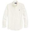 Polo FW23 Pony Embroidered Single-Breasted Long Sleeve Shirt Men Shirts White MNPOWOV16820898-101