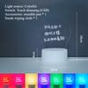 Creative New LED Luminous Desk Lamp Note Board Memo Message Board Can Wipe Bedroom Bedside Lamp