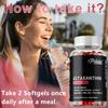 High-purity Astaxanthin Capsules, Boost Immunity, Easily Absorbed, Suitable for Both Men and Women.