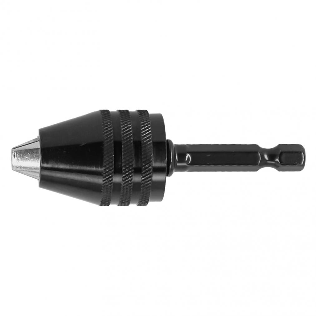 Mandrină de găurit de 0,6-8 mm 1 bucată Mandrina de centrare neagră