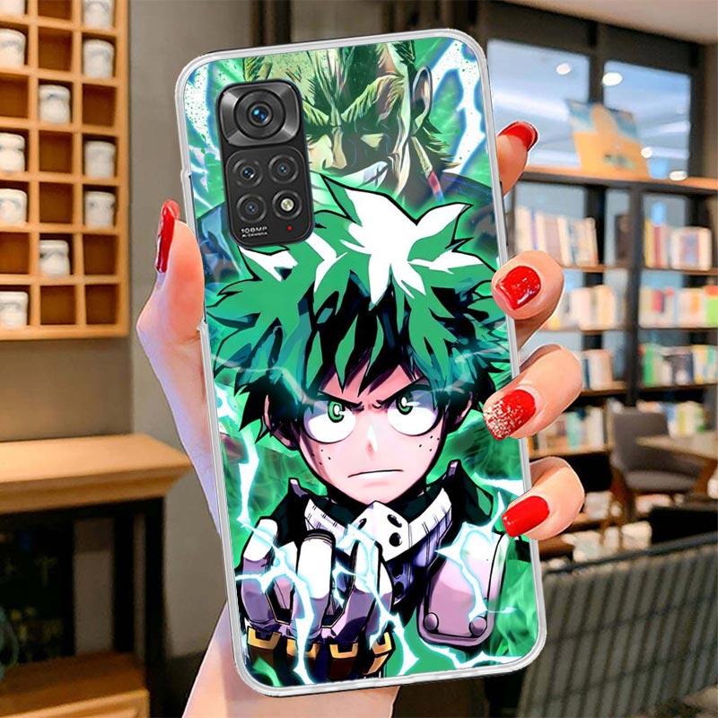 My Hero Izuku Deku Cover Phone Case For Xiaomi Redmi Note 15 14 13 12 11 10 Pro Plus 14S 12S 11S 11T 11E 10S Soft Fundas Shell R