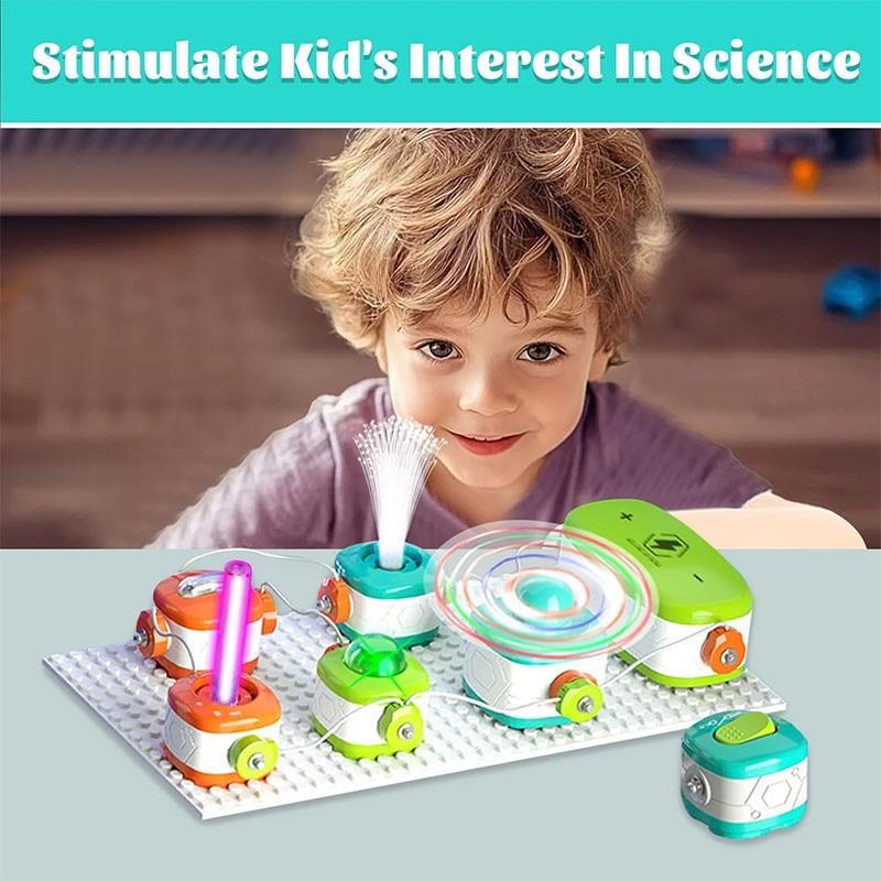 Garsonal® Kids Circuit Learning Kit, 32 Science Experiments, Educational DIY Creative Toy for Children Ages 6+