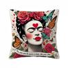 Frida Pillowcase Luxury Cushion Cover For Sofa Anime Personalized Gifts Home Decorations Living Room Decoration Sleeping Pillows