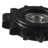 10mm Bore 1/2" Pitch Chain Idler Sprocket Bearing Circlip for ISO 08B Chains Machinery Transmission