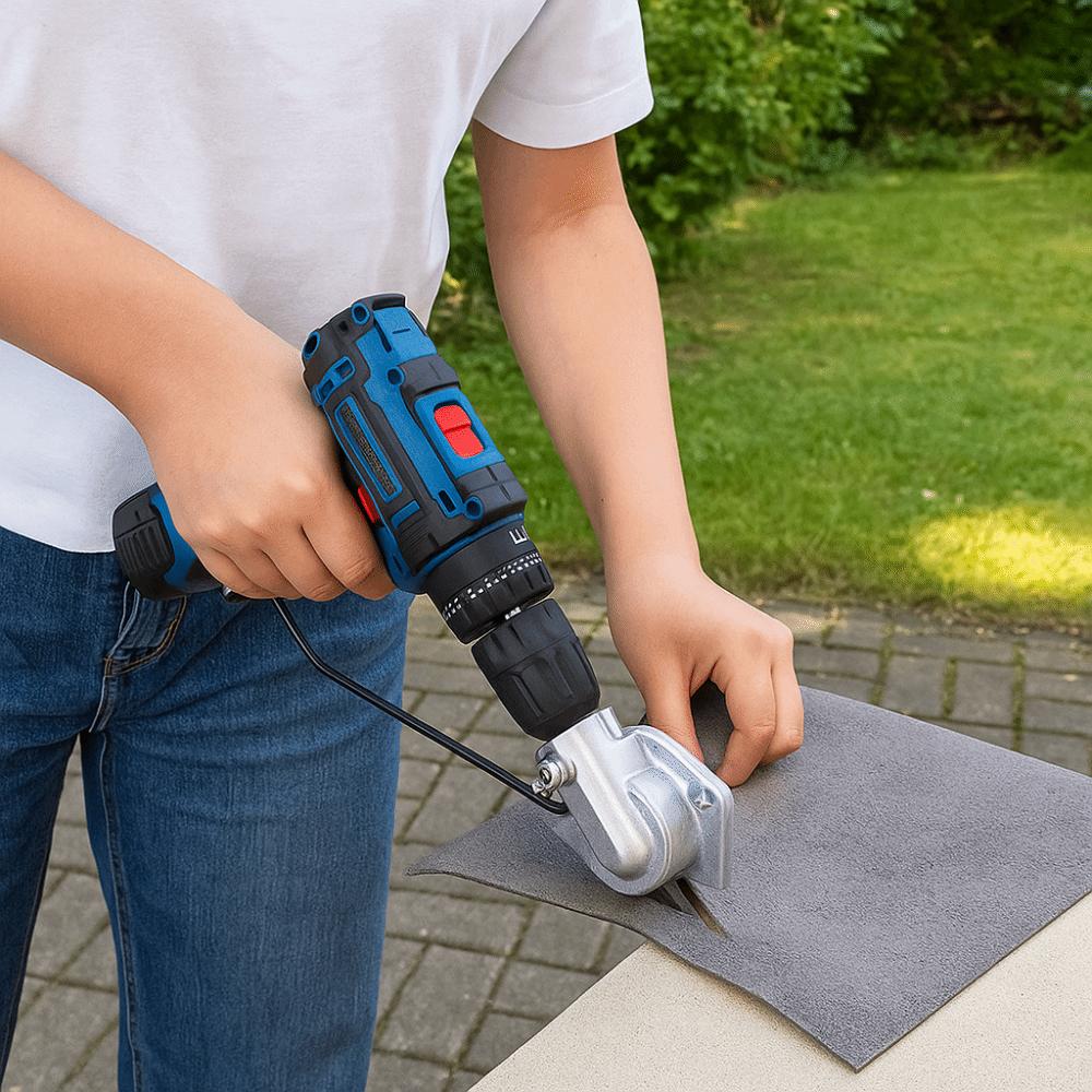 Handheld Impact Drill Cloth Cutter Parts Fabric Cutter Conversion Tool  Fabric Paper