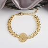 New Design Rosette Chain Virgin Mary Bracelet Fashion Woman Adjustable Bracelet Delicate Birthday Party Jewelry Gift Wholesale