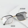 Nowe trendy Fotochromowe okulary krótkowzroczności Mężczyźni Kobiety Okulary zmieniające kolor Okulary przeciwsłoneczne anty UV Luksusowe okulary z minusem dioptrii 0~-4.0
