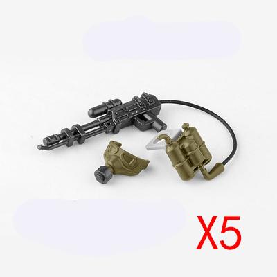 Military Building Blocks Accessories Figure Soldier Helmet Toy USSR USA UK Japanese Hat Mini Brick Hood Mask Flamethrower