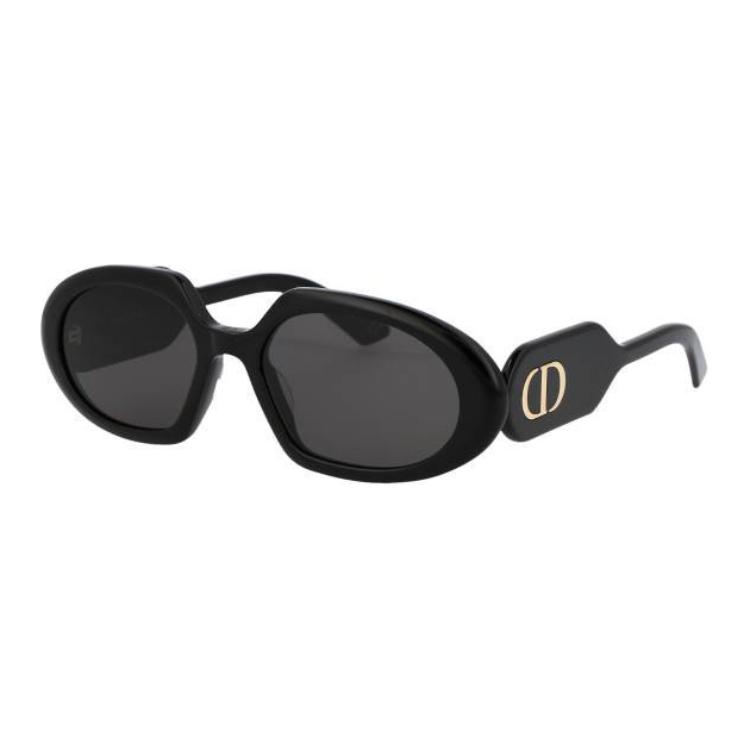 

Dior Logo Irregular Frame Sunglasses Women sunglasses Black CD40053U10A0 54,Black