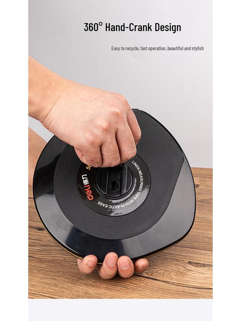 Deli Leather Tape Measure: 30 & 50m Glass Fiber Graduated Tape