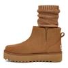 UGG Classic Novelty Short Snow Boots Women Boots Brown 1170712-CHE