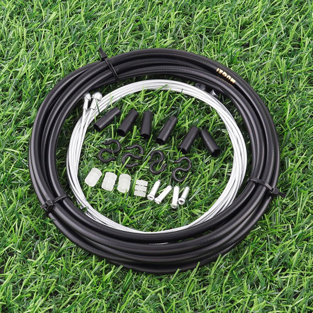 MTB Road Bike Brake Cable Shift Line Set Universal Transmission Tube Bicycle Shift Cable Oil Pipe Front And Rear Brake Lines Kit