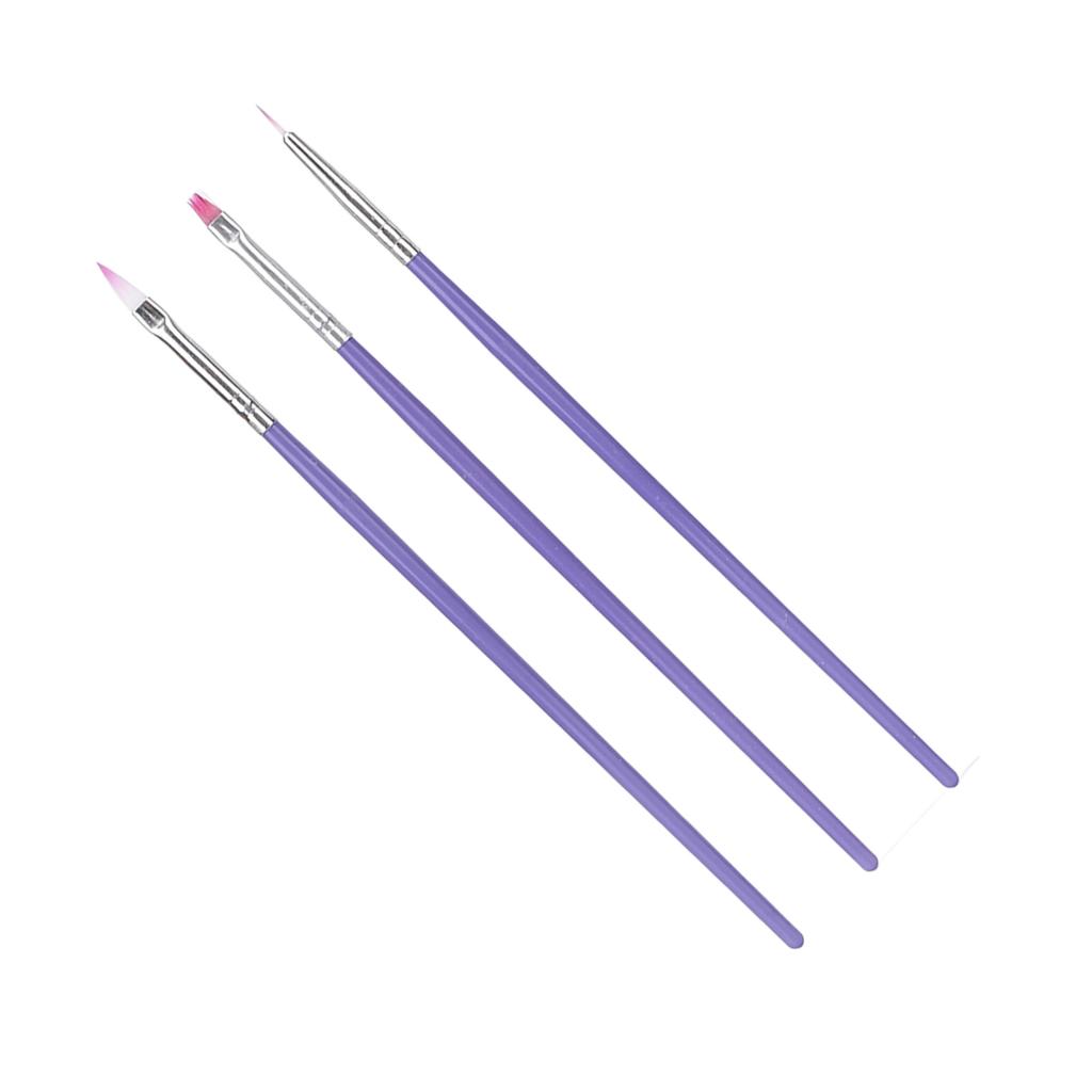 7pcs Nail Art Brushes Set Mutifunctional Nail Painting Brush Manicure Nail Art Brush