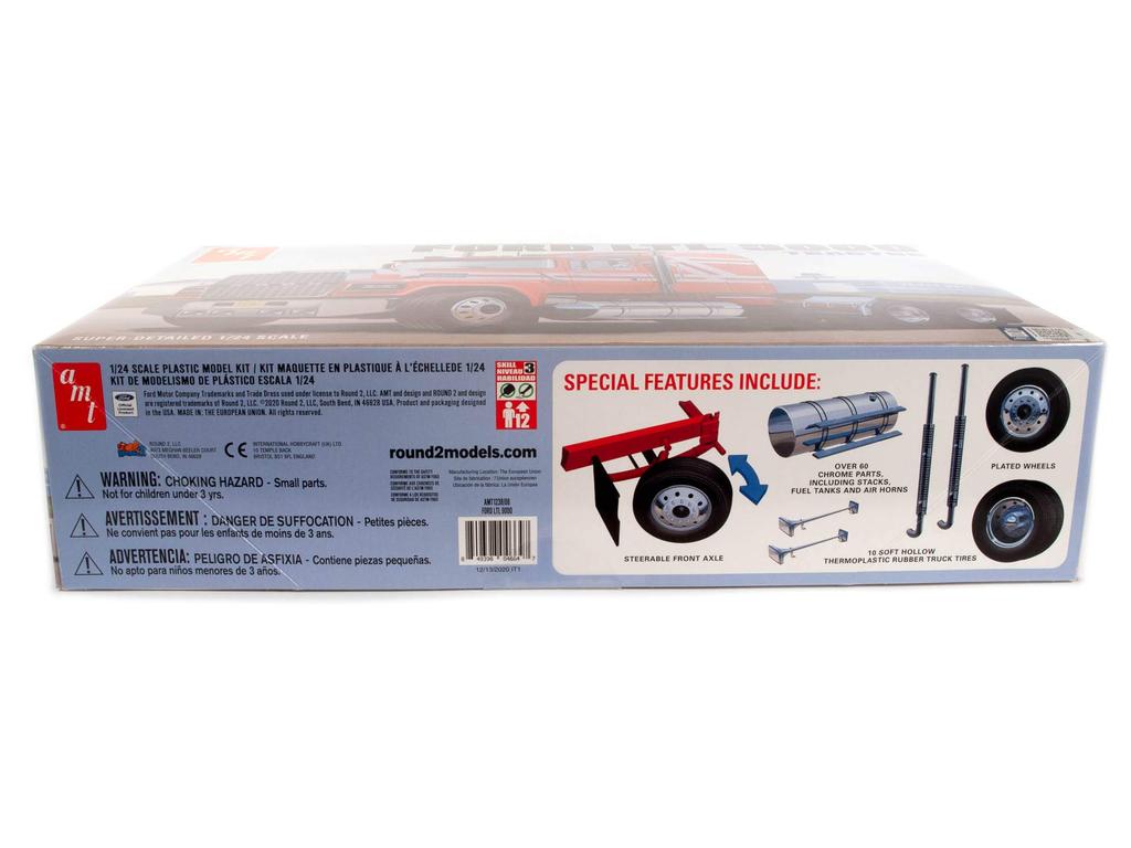 Amt AMT Ford LTL 9000 Plastic Model AMT1238 1/24 Semi-Tractor