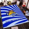 Real Sociedad Football Crest Rug Non-slip Rug Suitable for Living Room and Bedroom Sofas