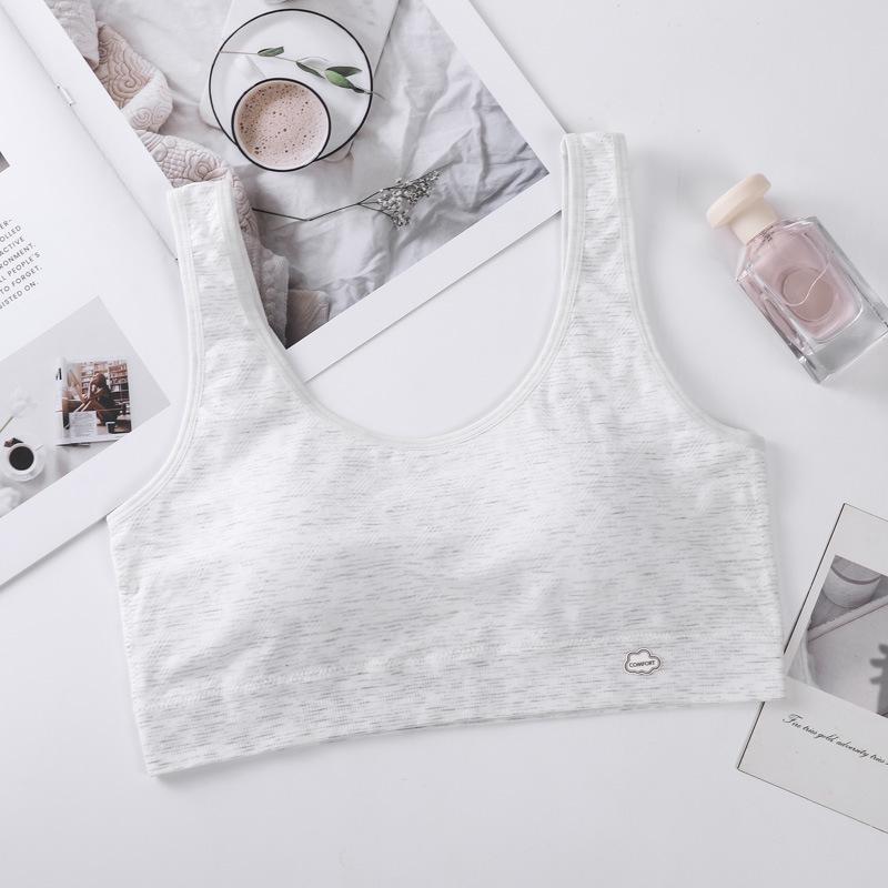 

Girls Shockproof Sports Bra - Breathable and Comfortable for Junior & High School Students F (35-60 kg)