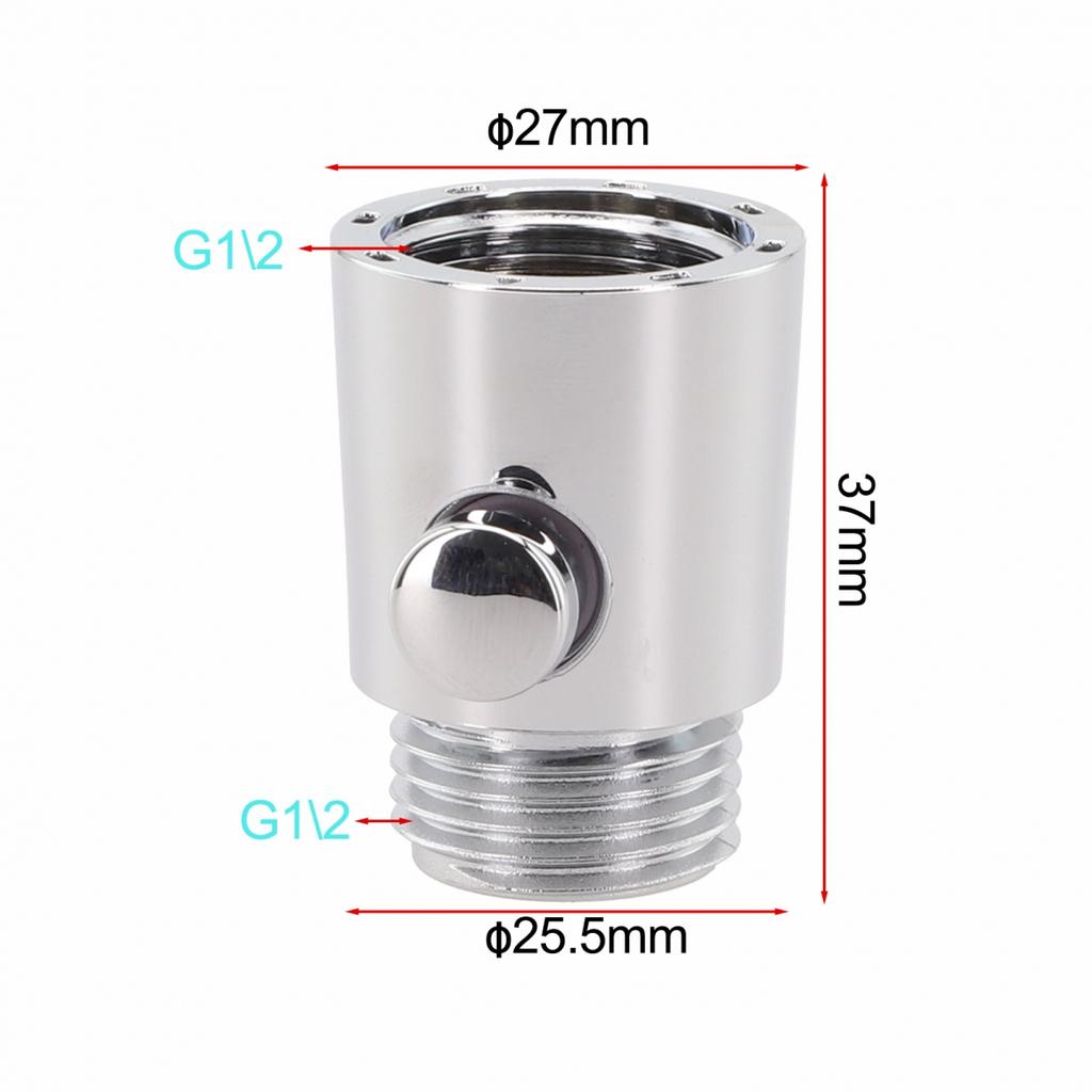 User Friendly Shower Head Control Switch with Shut Off Function Water Saving