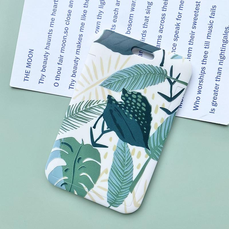 

Обложка для удостоверения личности, значок для карты доступа в метро, пластиковая раздвижная крышка, ремешок для карты, держатель для карт для студентов