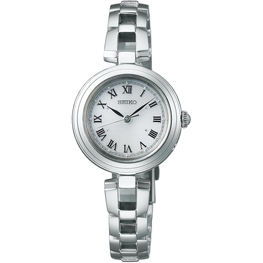 

[SEIKO SELECTION SWFH145 Ladies watch bracelet watch Solar radio-controlled Roman numerals dial ...