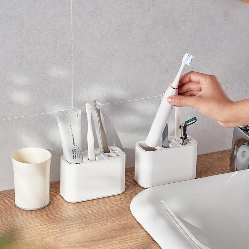 Toothbrush Holder Organizer Multi Purpose Easy Access for Neatly Arranged Toiletries