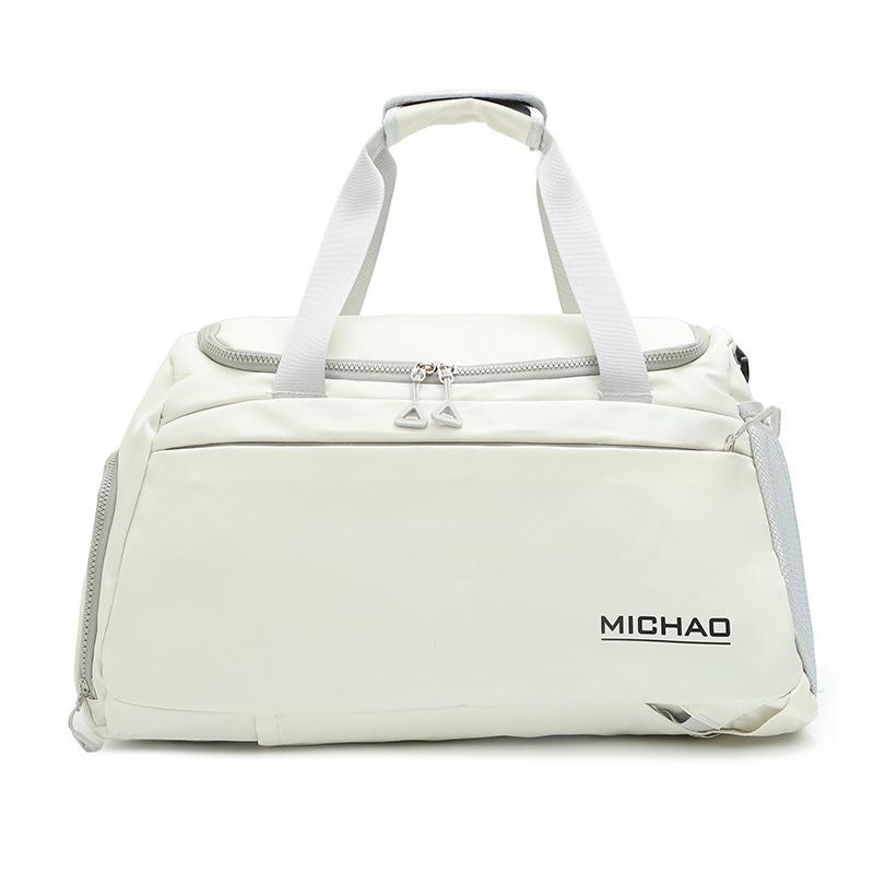 Women's Large Capacity Fitness Travel Backpack with Wet/Dry Separation, Shoe Compartment for Short Business Trips and Sports.