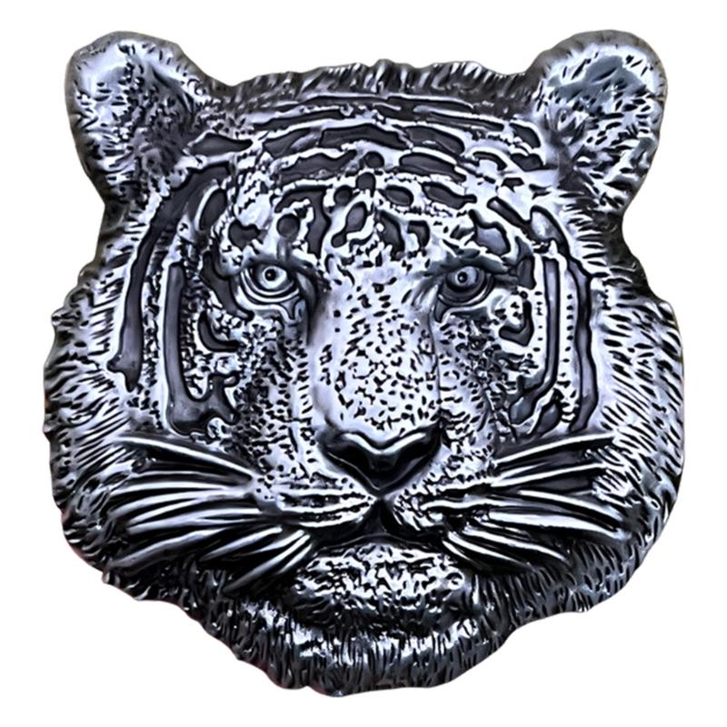Stylish Engraved Tigers Head Belt Buckle For Men And Women Clasp Belt Fashion Accessories Waist Belt Decoration 1