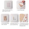 Clay Water Transfer Paper for DIY Clay Earring Jewelry, Floral Clay Transfer Sheet Flower Paper for Pottery Enamel Decal