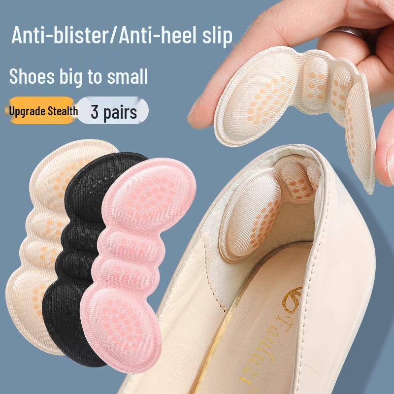 Protège-talons antidérapants: Réduisez la taille des chaussures et prévenez les ampoules avec des coussinets anti-friction pour talons hauts