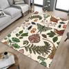 1PC Botanical Illustration Extra Large Non Slip Floor Carpet, Office, Family, Bedroom, Studio   Large Area Rug Indoor Rugs, Vibrant Colors