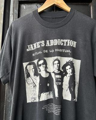 1990 Jane's Addiction Ritual De Lo Habitual Black T Shirt EE1277 Unisex T-Shirt