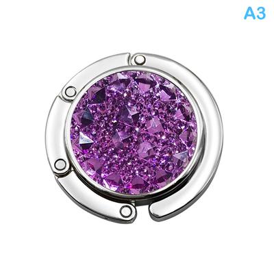 Portable  Folding  Alloy Purse Handbag Bag Hanger Hook Holder Table Hook Unique Bag Parts Accessories Gifts